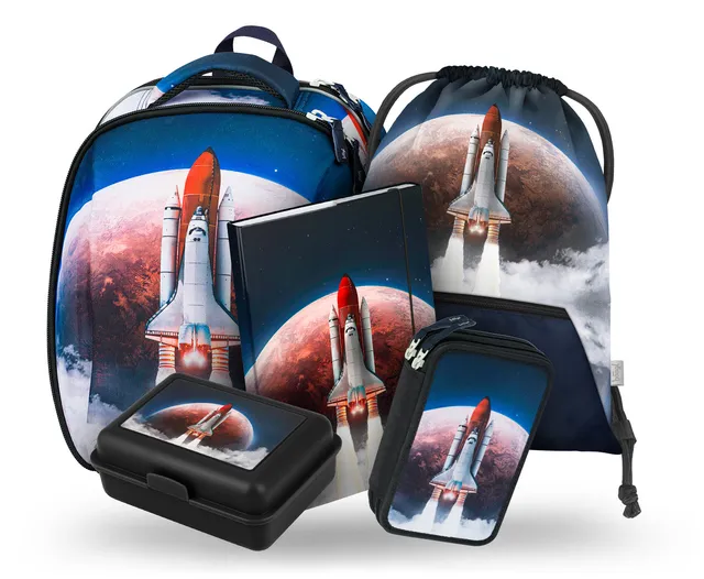 baagl-shelly-space-shuttle-ii-set-cartable-ergonomique image 1