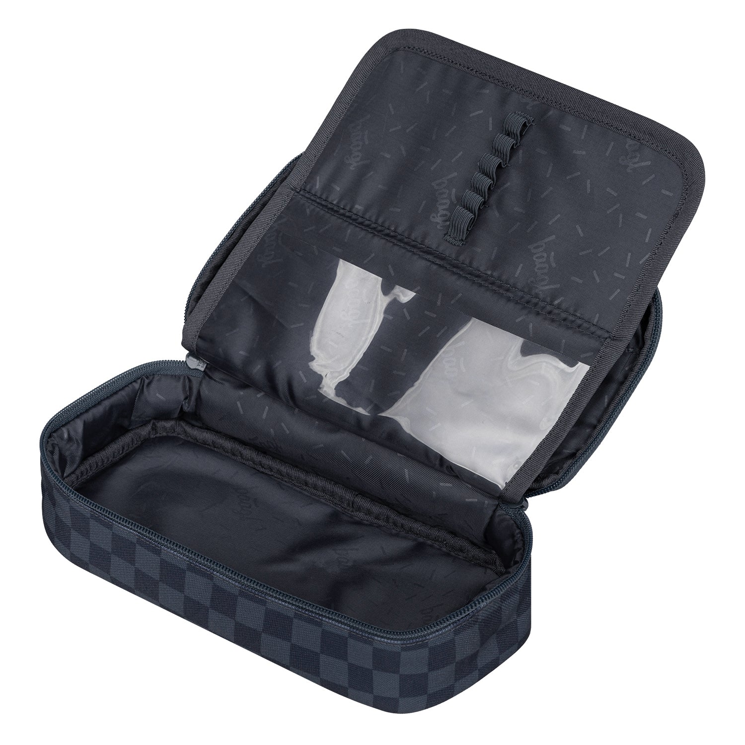 baagl-ska-blue-trousse-scolaire-vide-recycl-e-ykk image 2