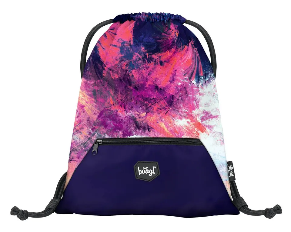 baagl-gym-sacks-abstract-sac-de-gym-poche-zipp-e image 1