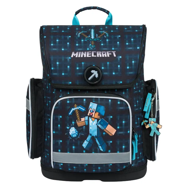 baagl-ergo-minecraft-blue-axe-cartable-ergonomique-19-l image 1