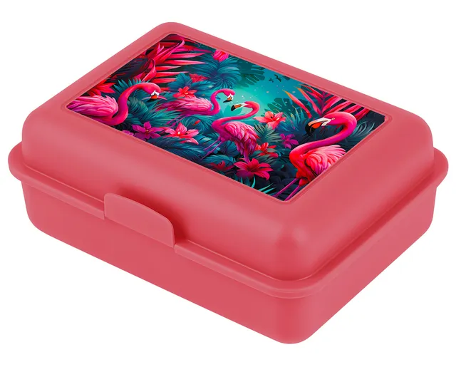 baagl-lunch-boxes-flamingos-bo-te-go-ter-rose-enfant image 1