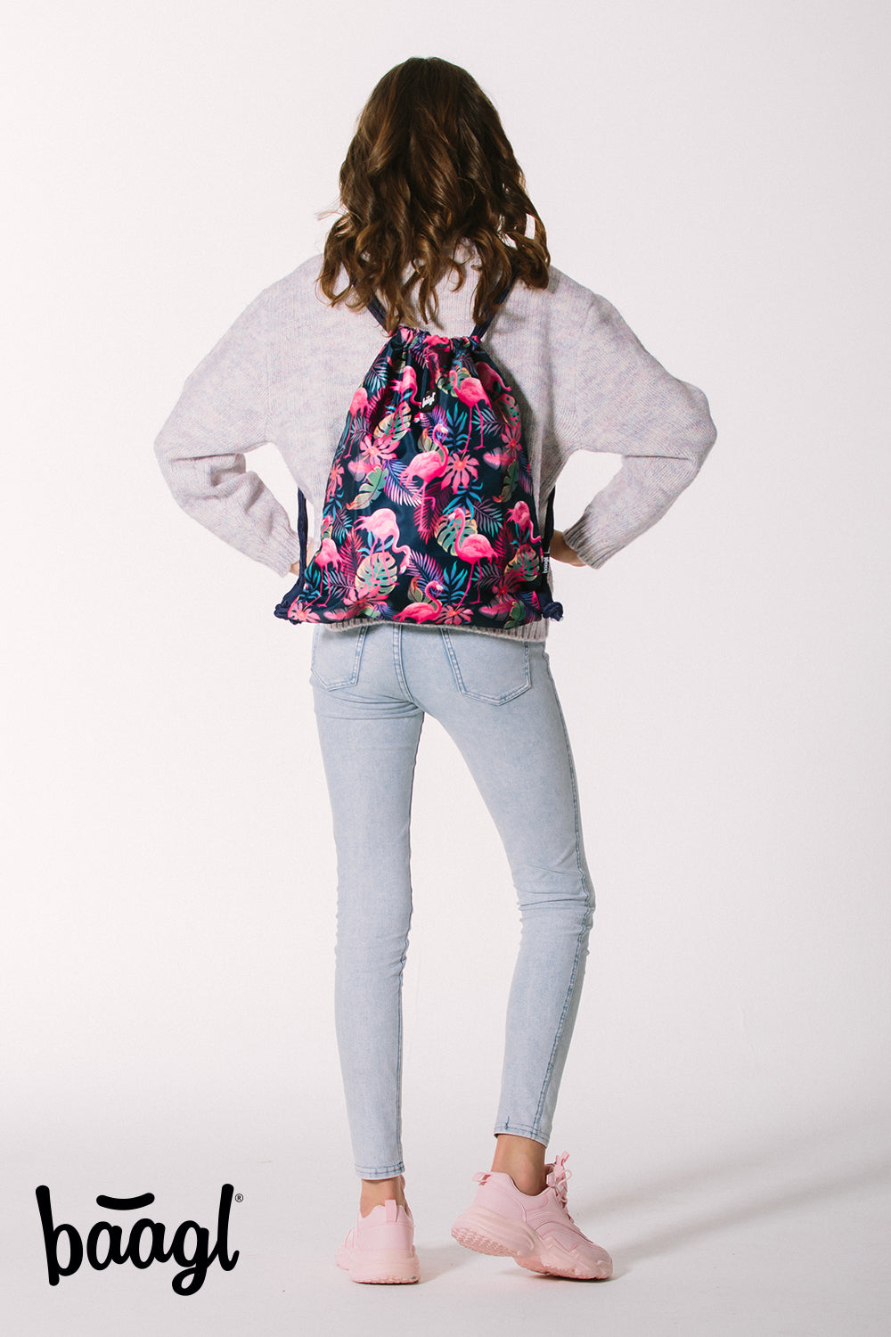 baagl-core-flamingo-set-scolaire-cartable-fille image 3
