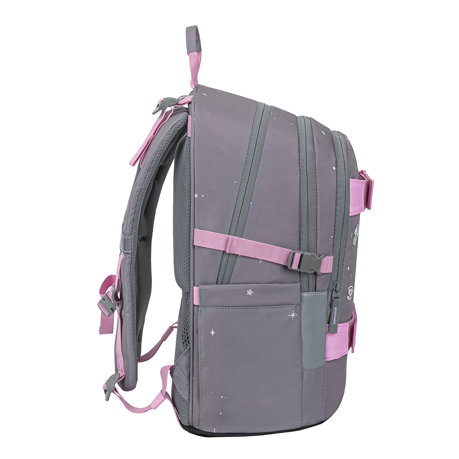 baagl-skate-kuromi-grey-ii-set-scolaire-sac-dos-gris image 3