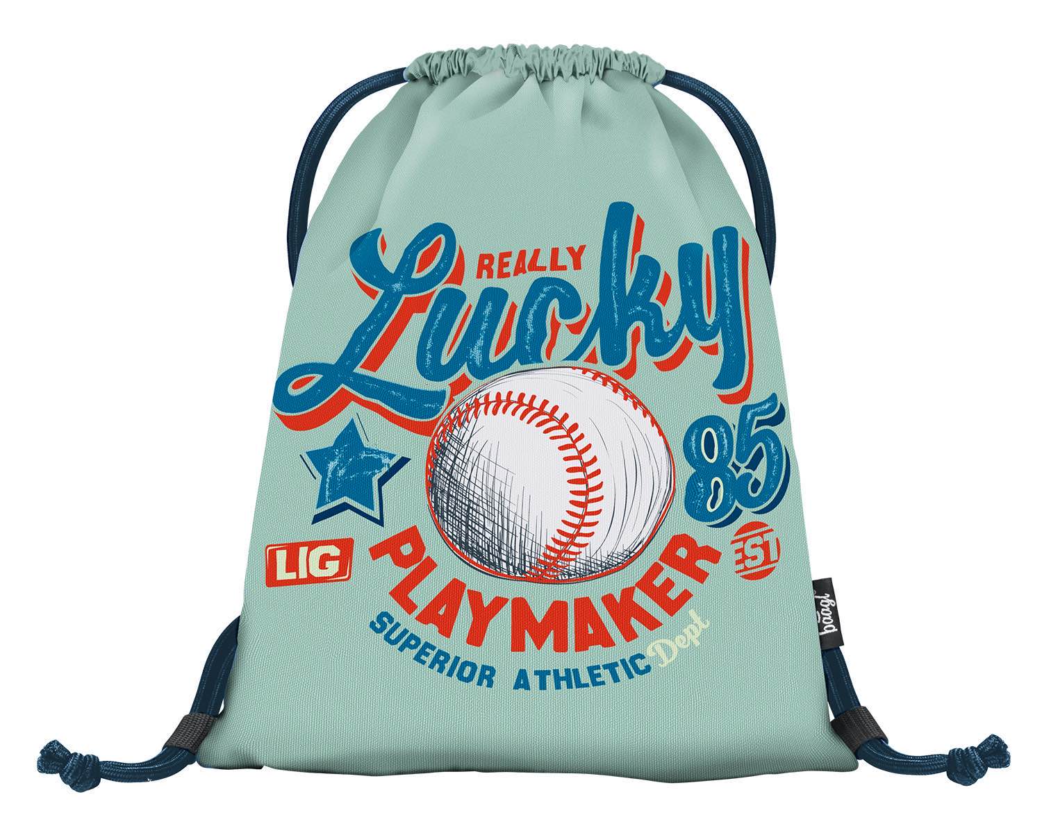 baagl-baseball-1-sac-de-gym-enfant-lavable-cordons image 1