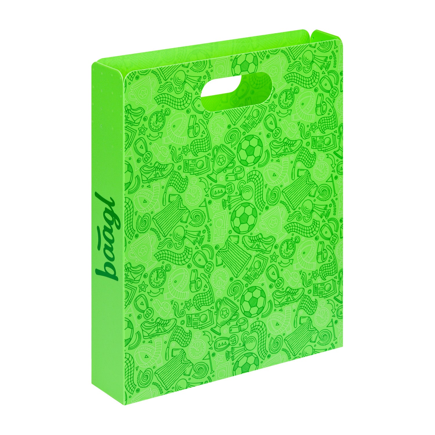 baagl-football-chemise-plastique-recycl-foot-gar-on-poign-e image 1
