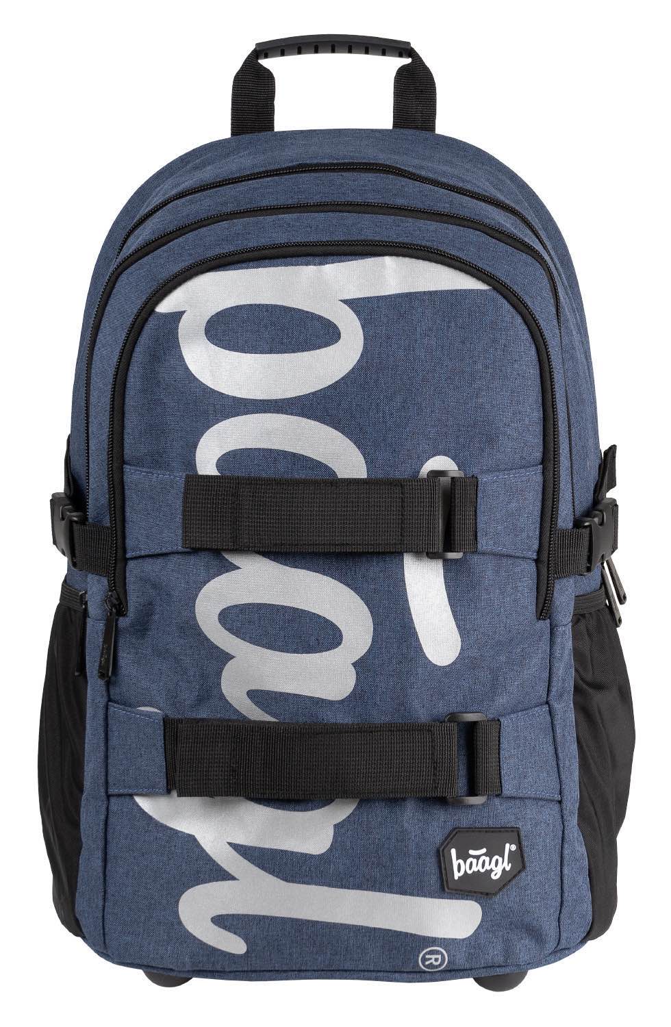 baagl-skate-blue-sac-dos-scolaire-25-l image 1