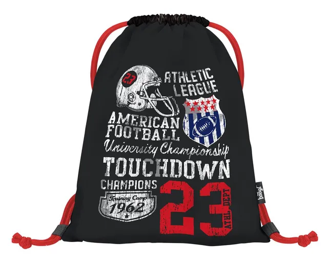 baagl-us-football-2-sac-gym-lavable-lacets image 1