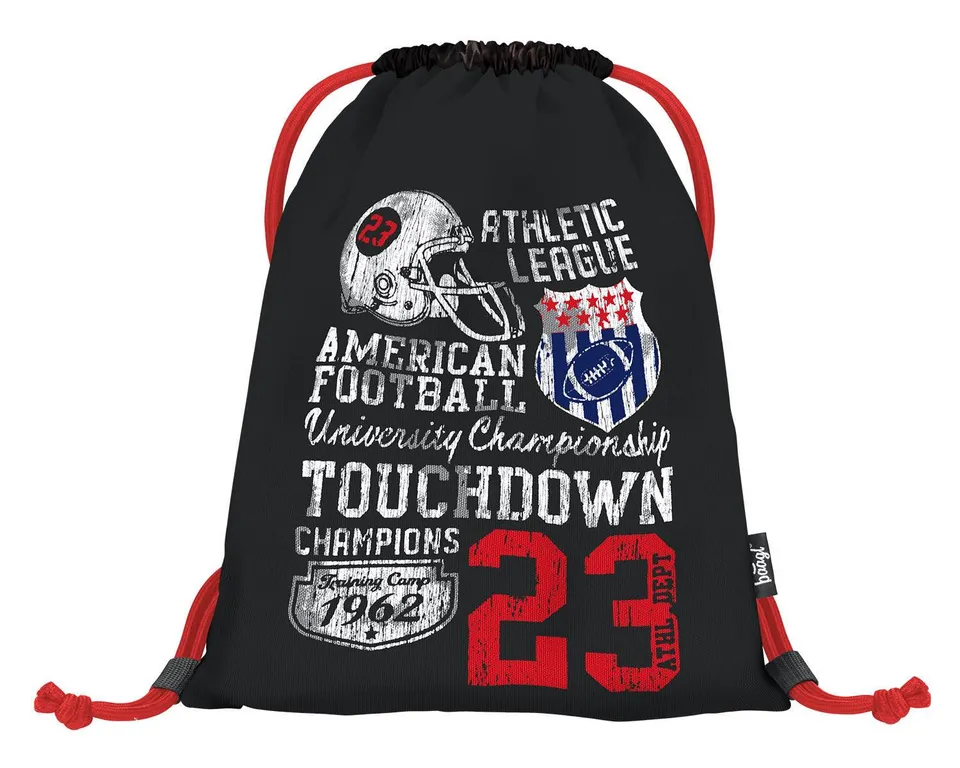 baagl-us-football-2-sac-gym-lavable-lacets image 1