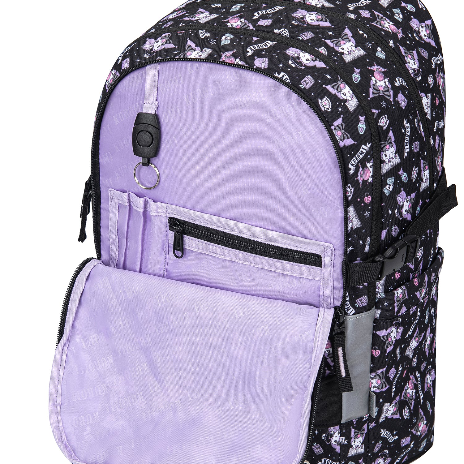 baagl-skate-kuromi-black-set-scolaire-sac-trousse image 8