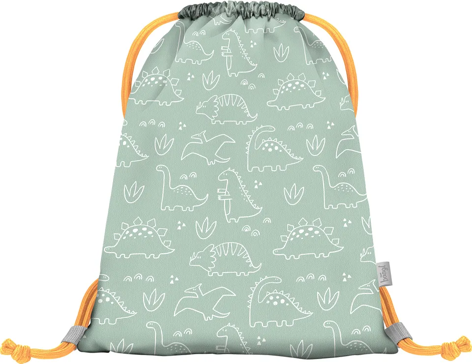 baagl-gym-sacks-dino-sac-de-sport-enfant-maternelle-dinosaure image 1