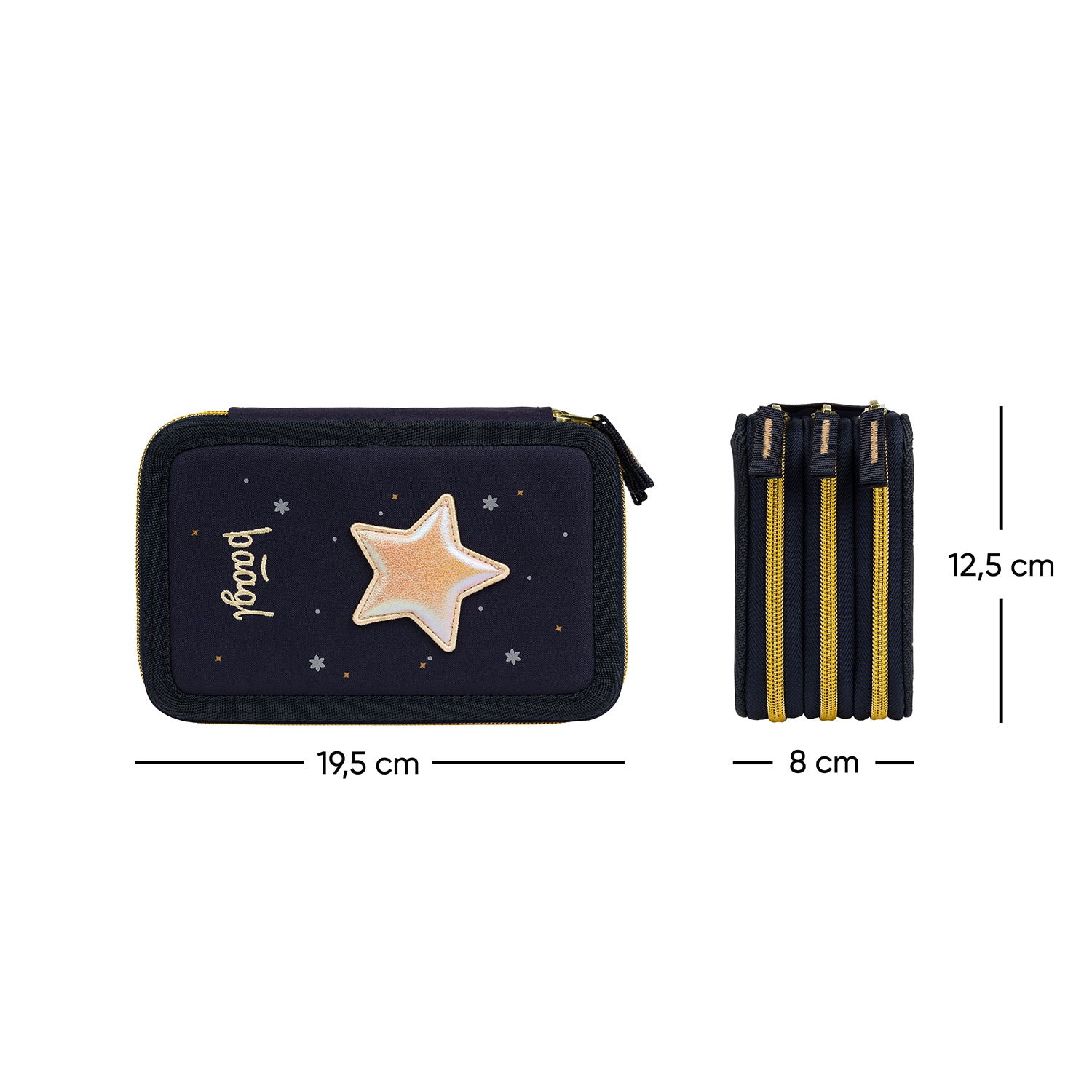 baagl-unicorn-gold-trousse-3-compartiments-ykk-fille image 6