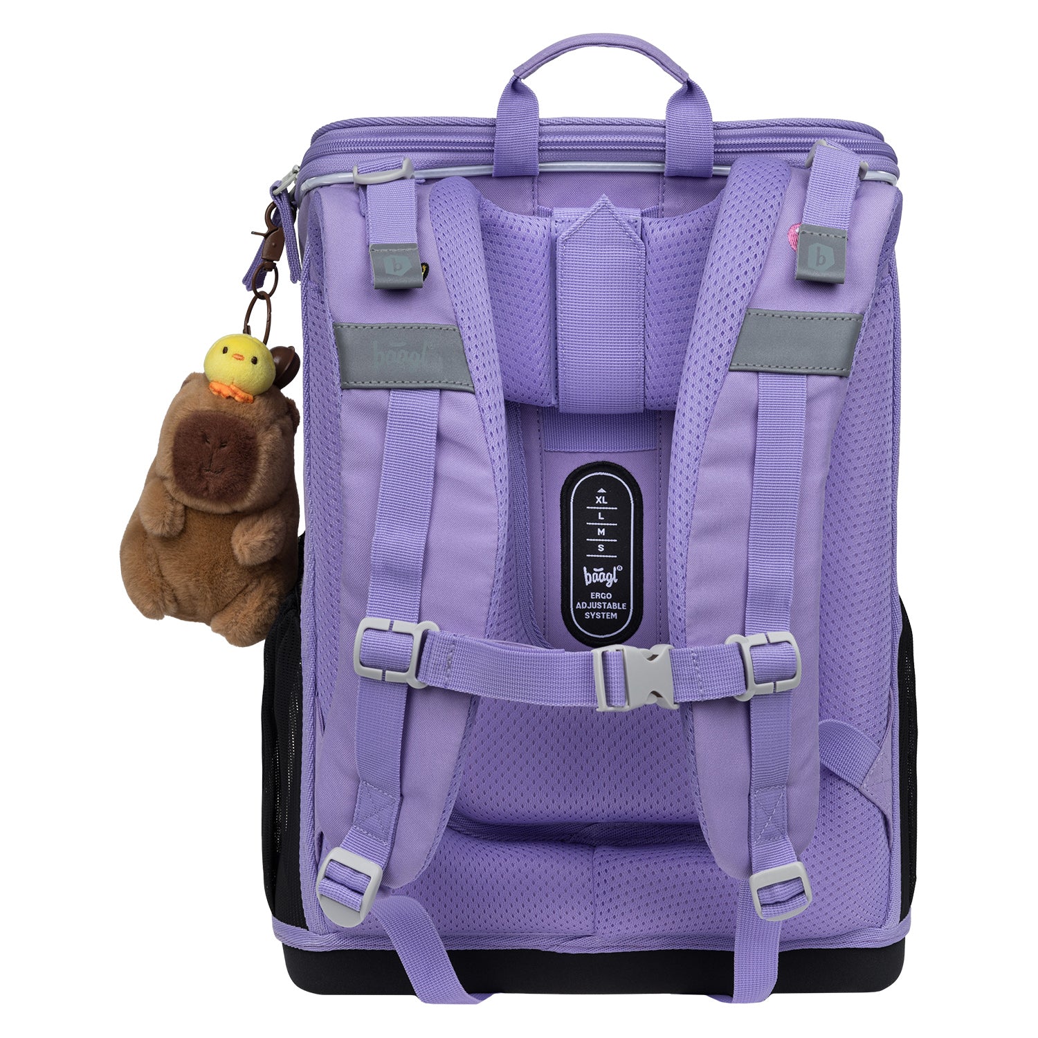 baagl-zippy-capybara-cartable-cp-ergonomique-18-l-badges image 4