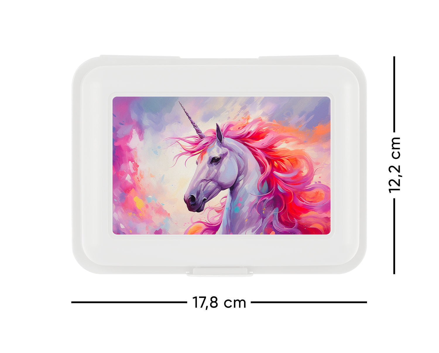 baagl-lunch-boxes-royal-unicorn-bo-te-go-ter-plastique-blanche image 2