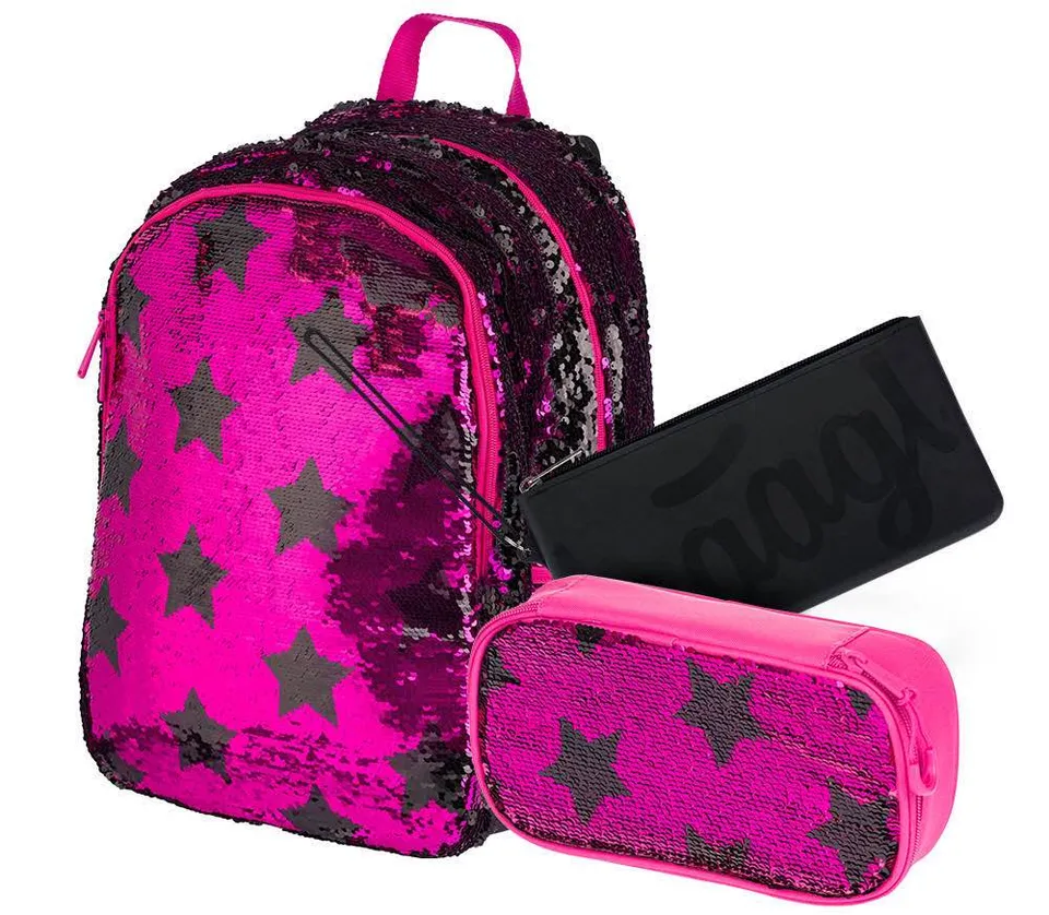 baagl-school-sets-fun-stars-sac-26-l-set-3-pi-ces image 1