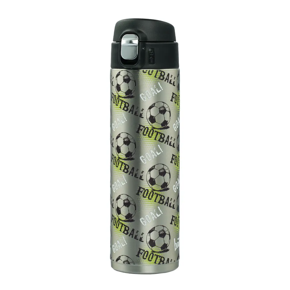 baagl-football-gourde-isotherme-inox-450-ml-enfant image 1