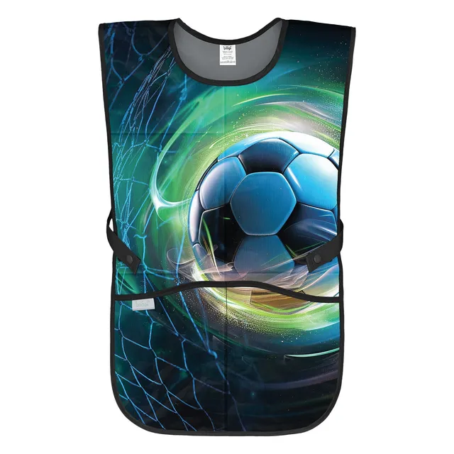 baagl-football-ball-tablier-enfant-poches-lavable image 1