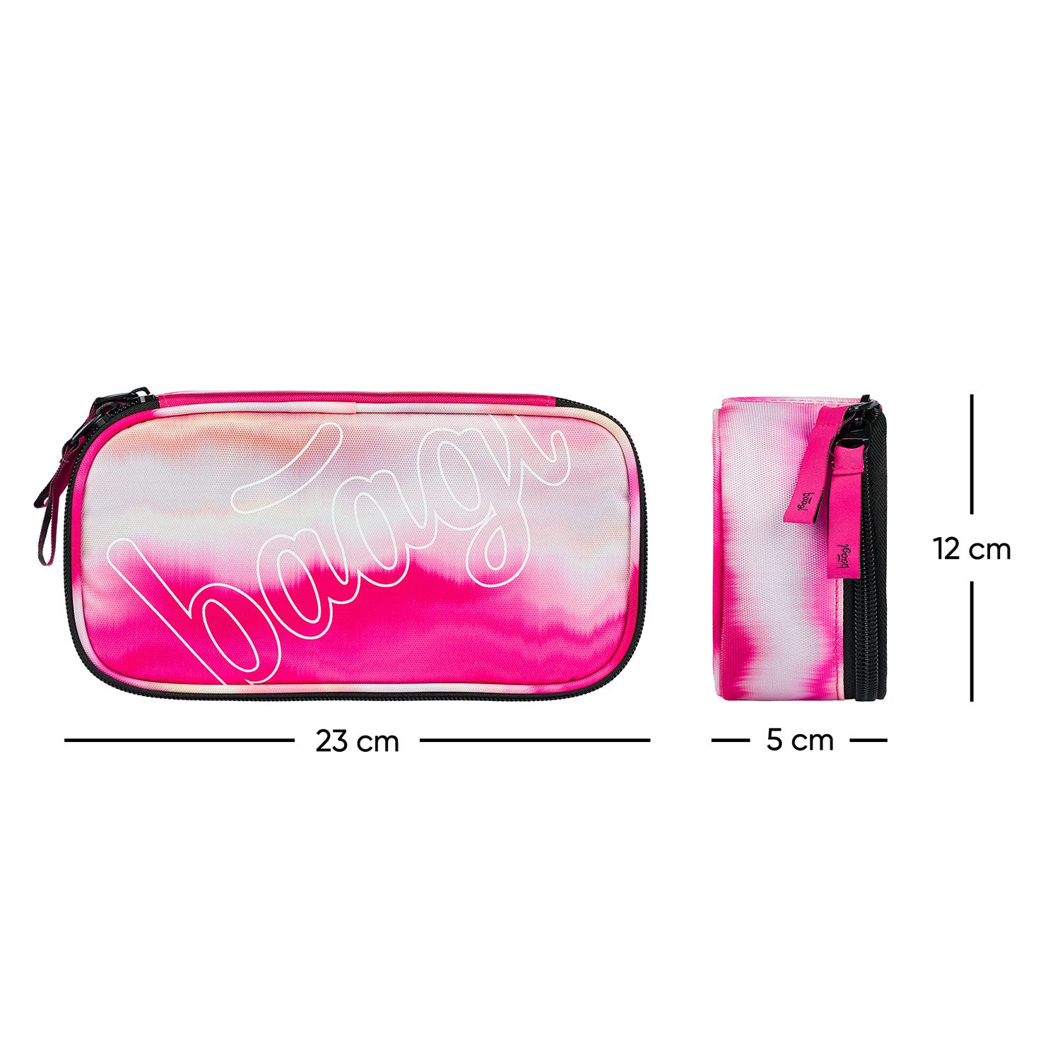 baagl-school-tui-pink-trousse-scolaire-rose-fille image 4