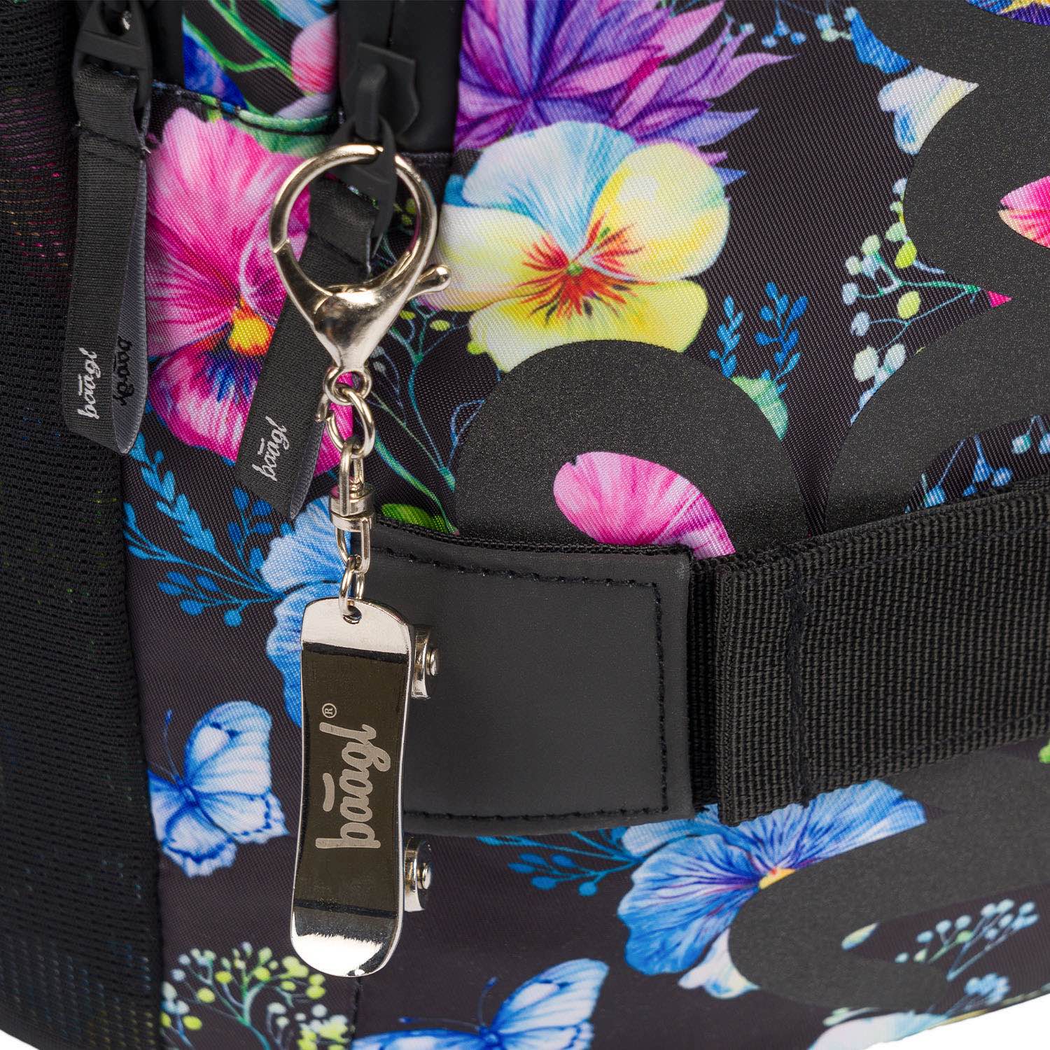 baagl-skate-flowers-sac-dos-25-l-ordinateur-15-pouces image 7
