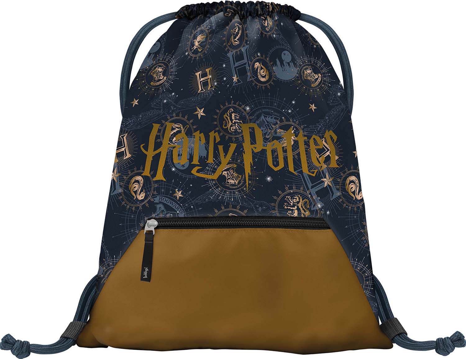 baagl-sac-gym-harry-potter-hogwarts-avec-poche-zipp-e-lavable image 1