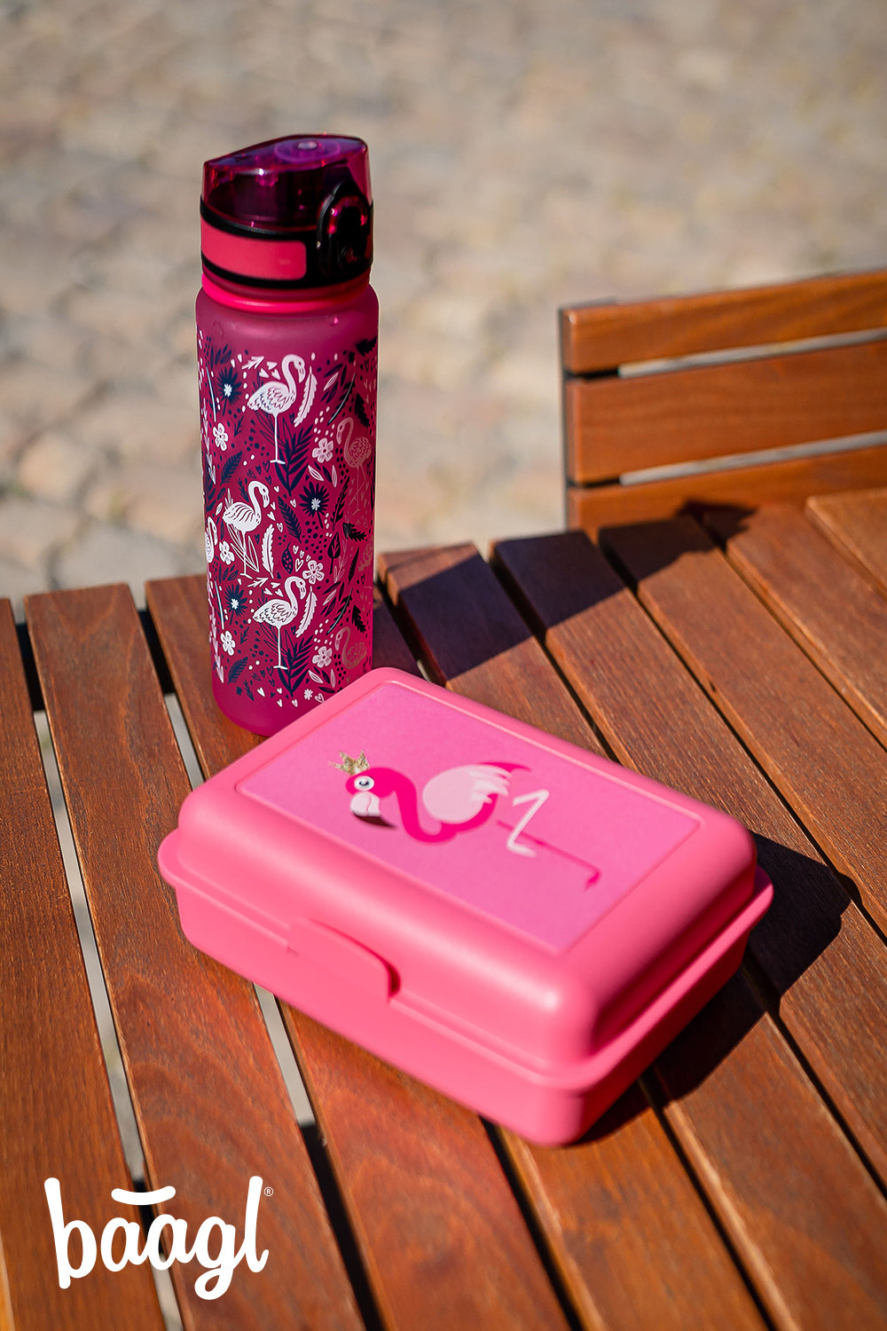 baagl-drinking-bottles-tritan-flamingo-gourde-500-ml-sans-bpa image 8