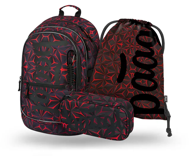baagl-core-red-polygon-kit-scolaire-3-pi-ces-25-l image 1