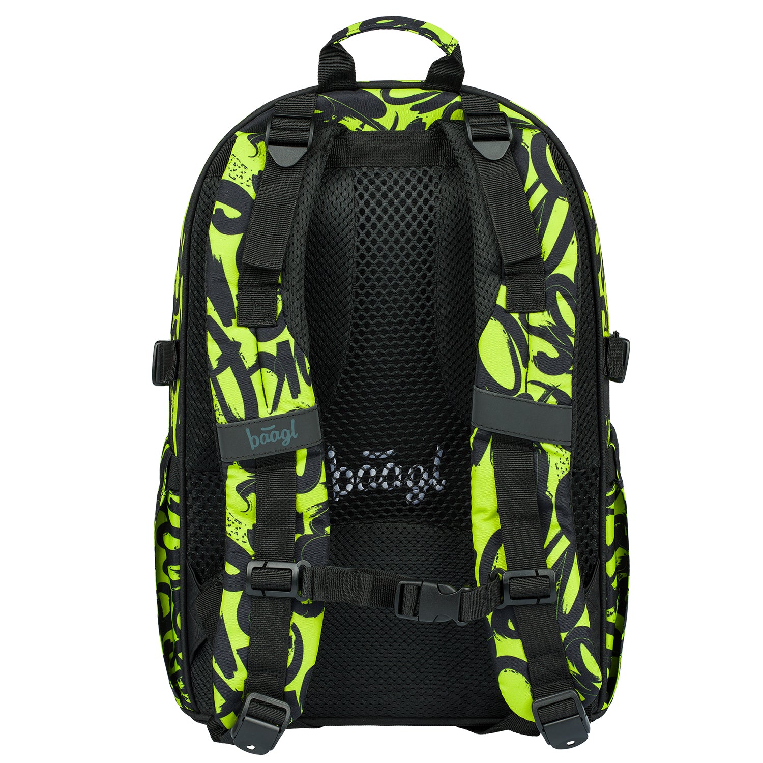 baagl-core-lime-sac-dos-scolaire-25-l-vert-15-pouces image 4