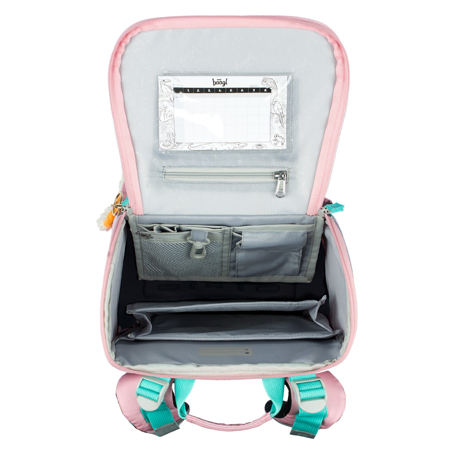 baagl-zippy-rainbow-pink-iii-set-cartable-cp-fille-3-pi-ces image 5