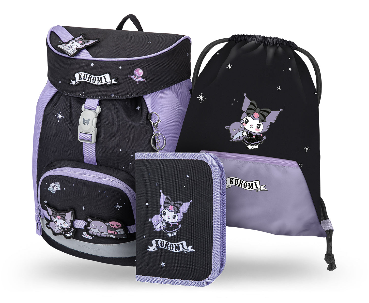 baagl-airy-kuromi-ensemble-scolaire-fille-l-ger-750-g image 1