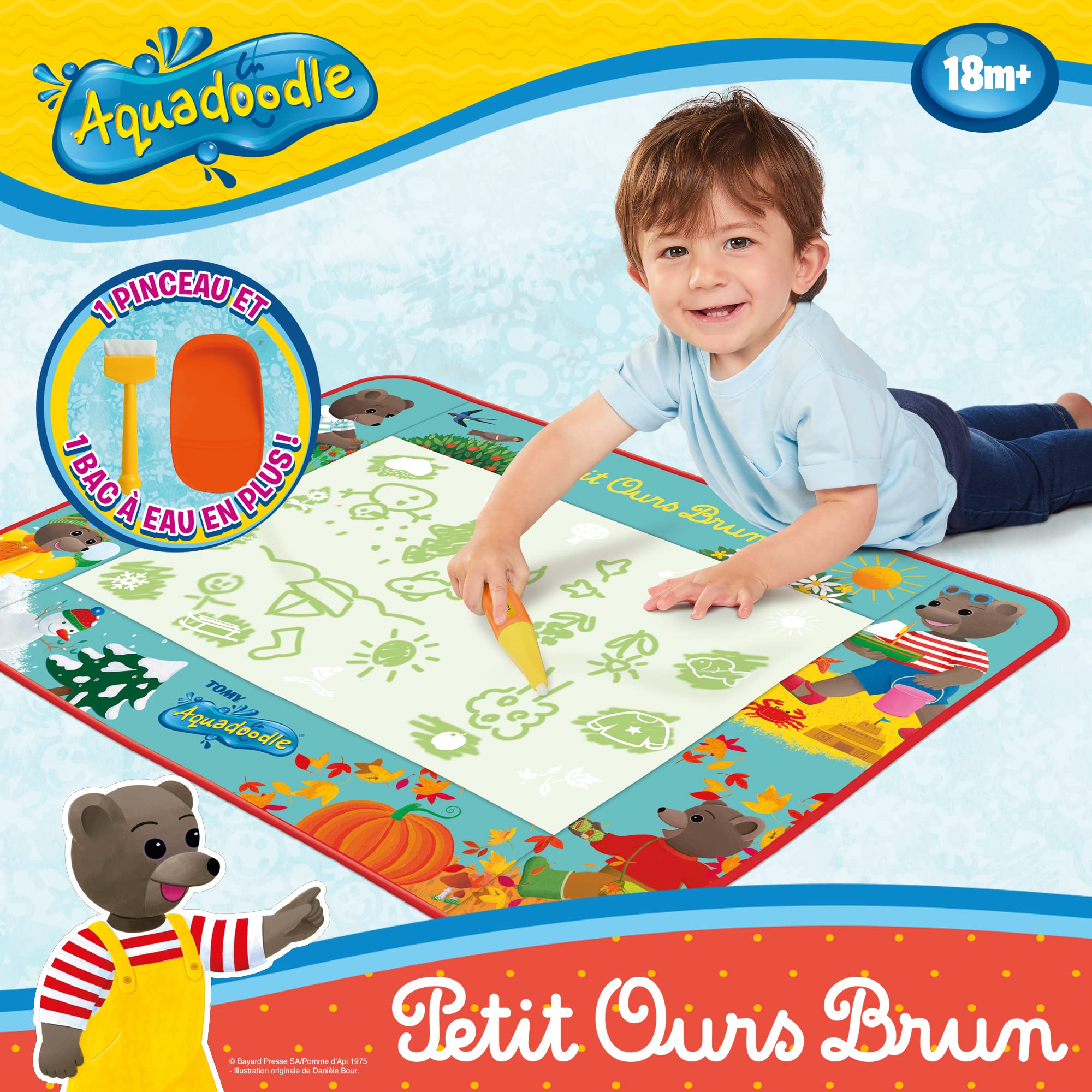 aquadoodle-large-mat-petit-ours-brun-tapis-dessin-eau-75x55-cm image 5