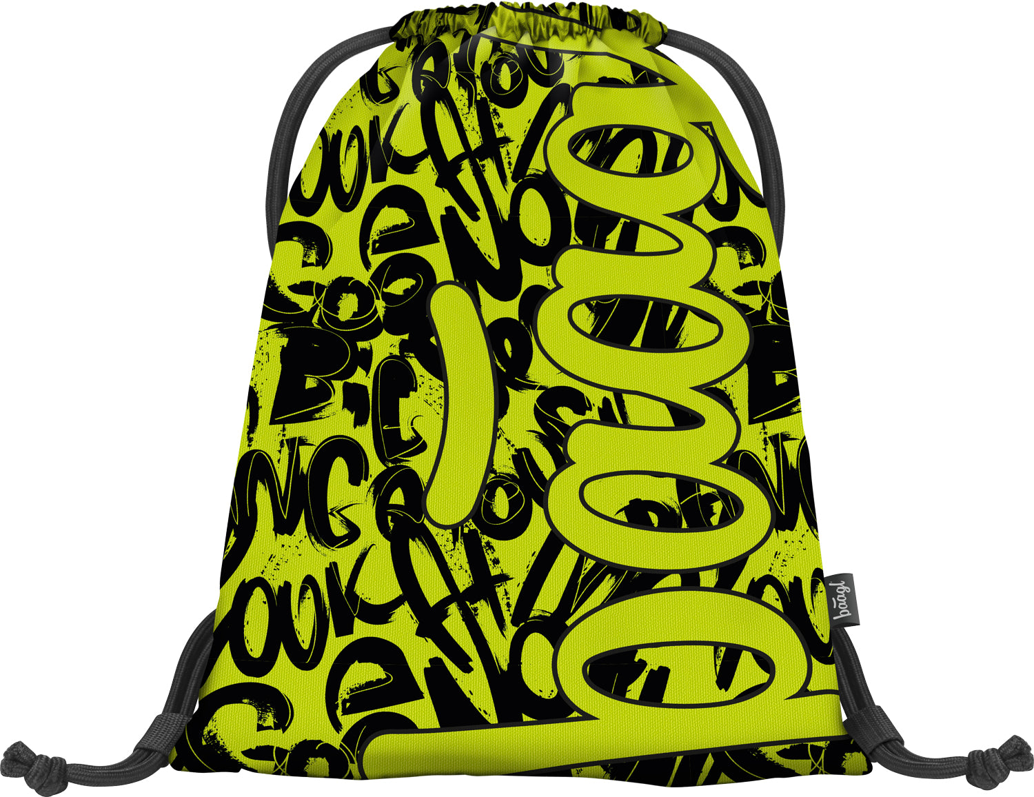 baagl-lime-sac-de-gym-vert-lavable-enfant image 1
