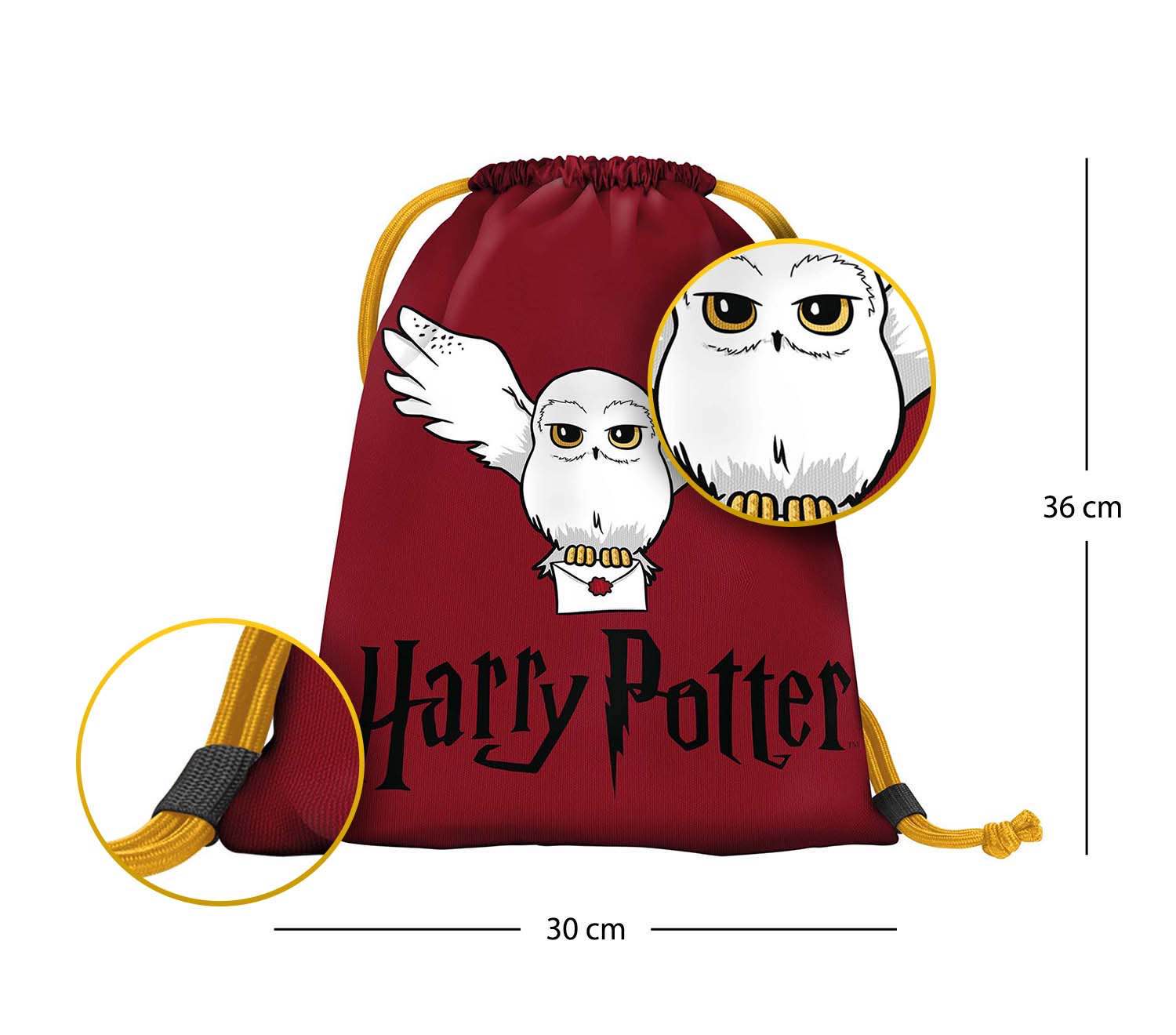 baagl-gym-sacks-harry-potter-hedwig-sac-gym-enfant image 3