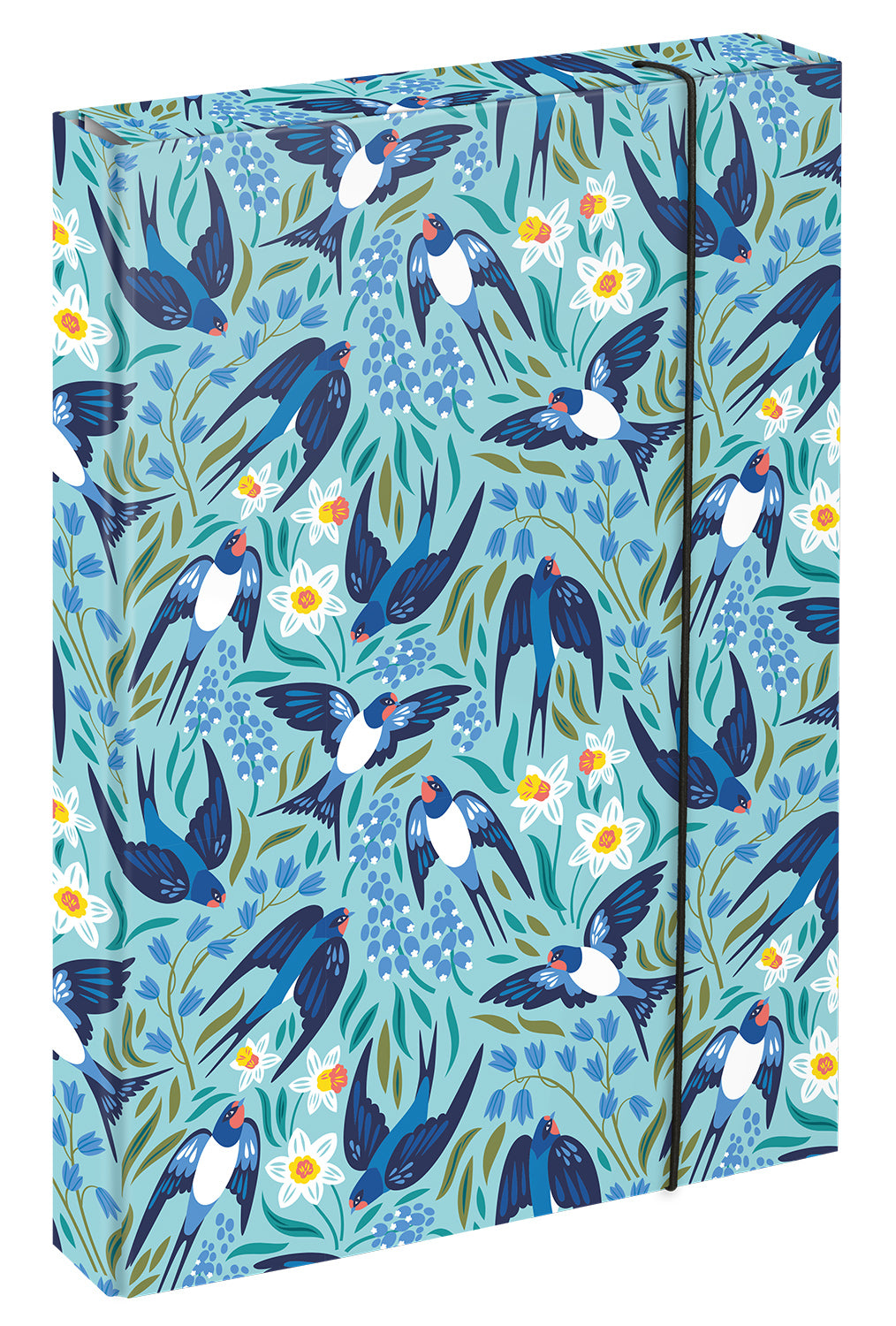 baagl-jumbo-birdie-chemise-a4-lastique-oiseau image 1