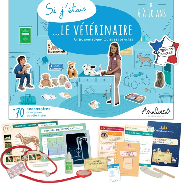 amulette-si-j-tais-v-t-rinaire-coffret-nouvelle-dition-6-10-ans image 1