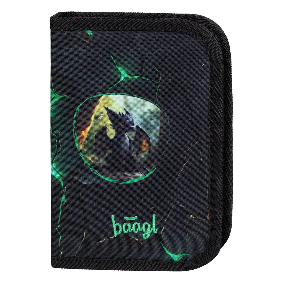 baagl-classic-dragons-trousse-scolaire-1-compartiment image 1