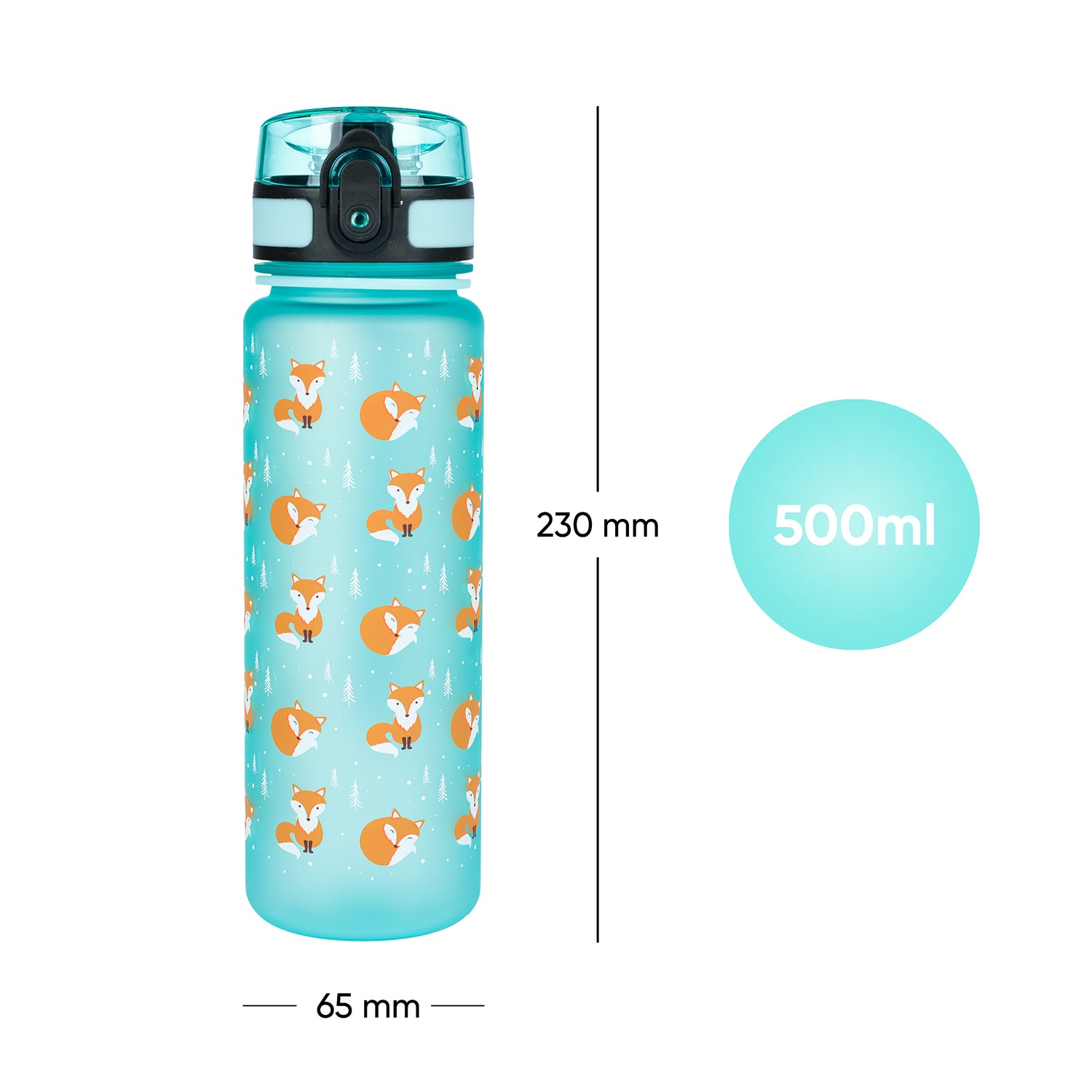 baagl-fox-gourde-tritan-500-ml-renard-sans-bpa image 7