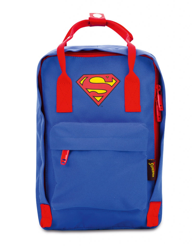 baagl-superman-original-sac-dos-maternelle-gar-on-avec-poche-gourde image 1