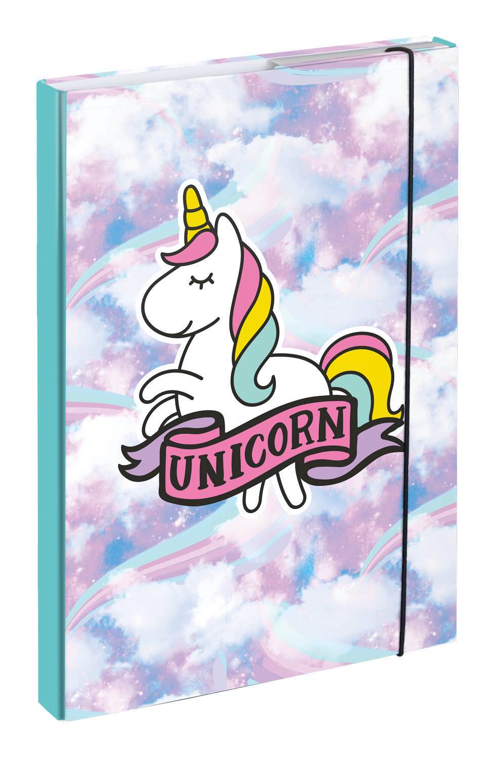 baagl-rainbow-heftbox-chemise-a4-lastique image 1