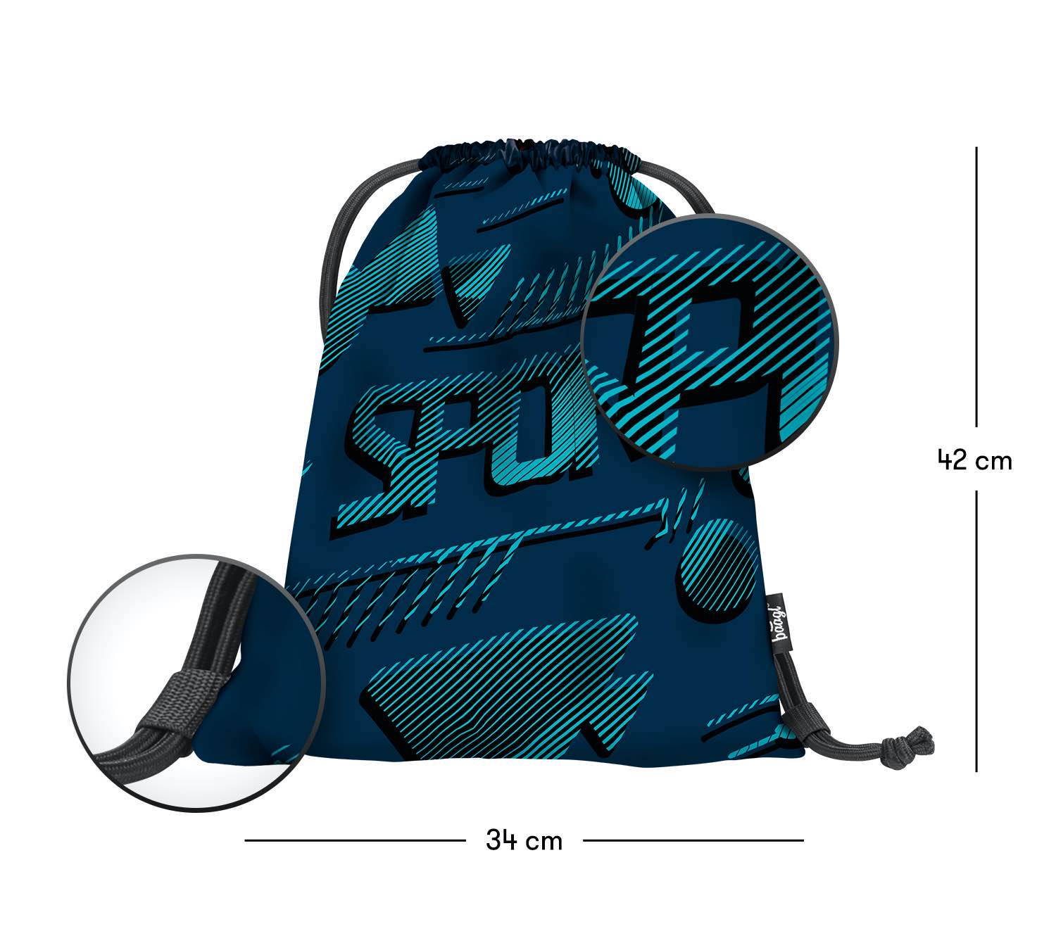 baagl-gym-sacks-sport-sac-de-gym-enfant-lavable image 3