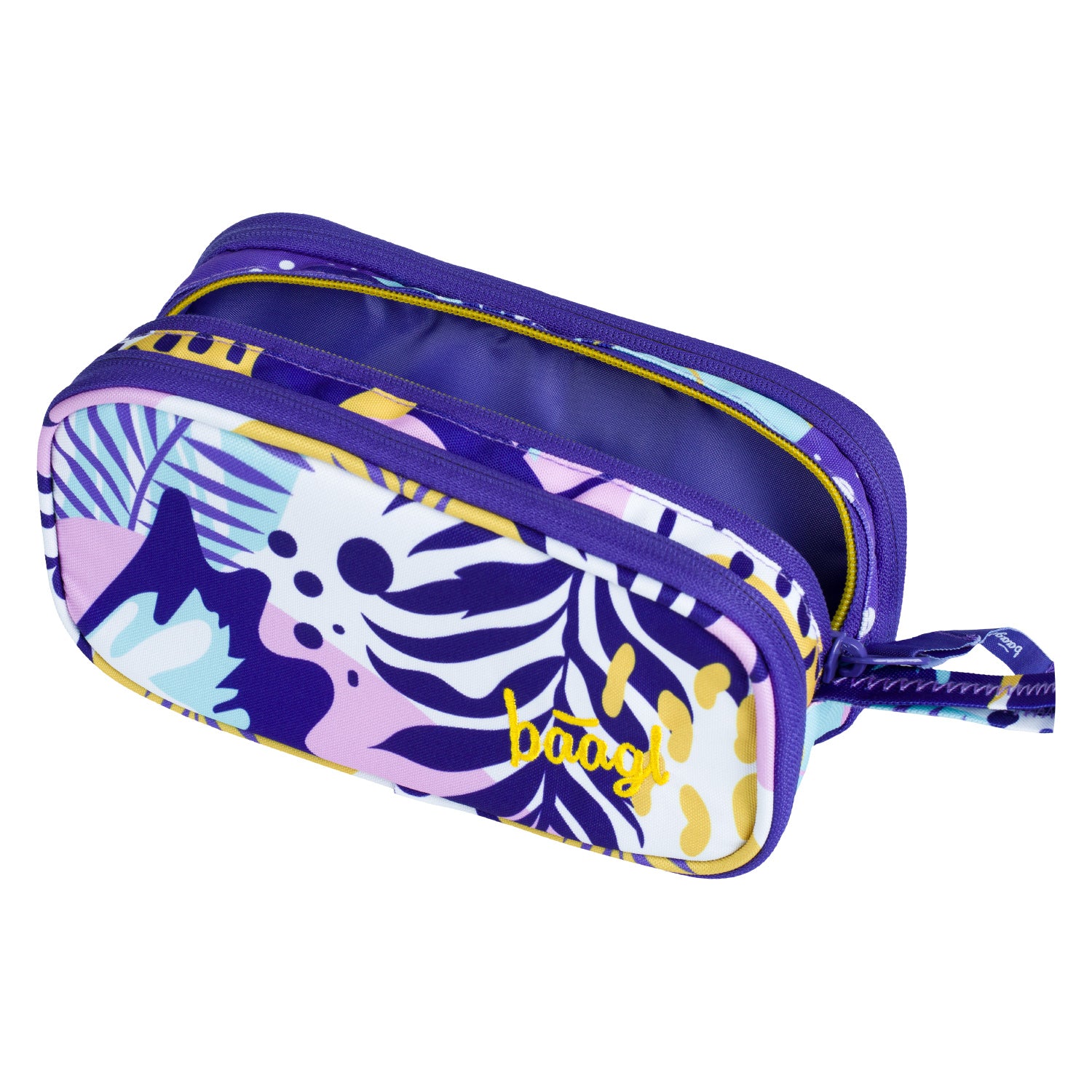 baagl-student-violet-trousse-scolaire-3-compartiments image 4