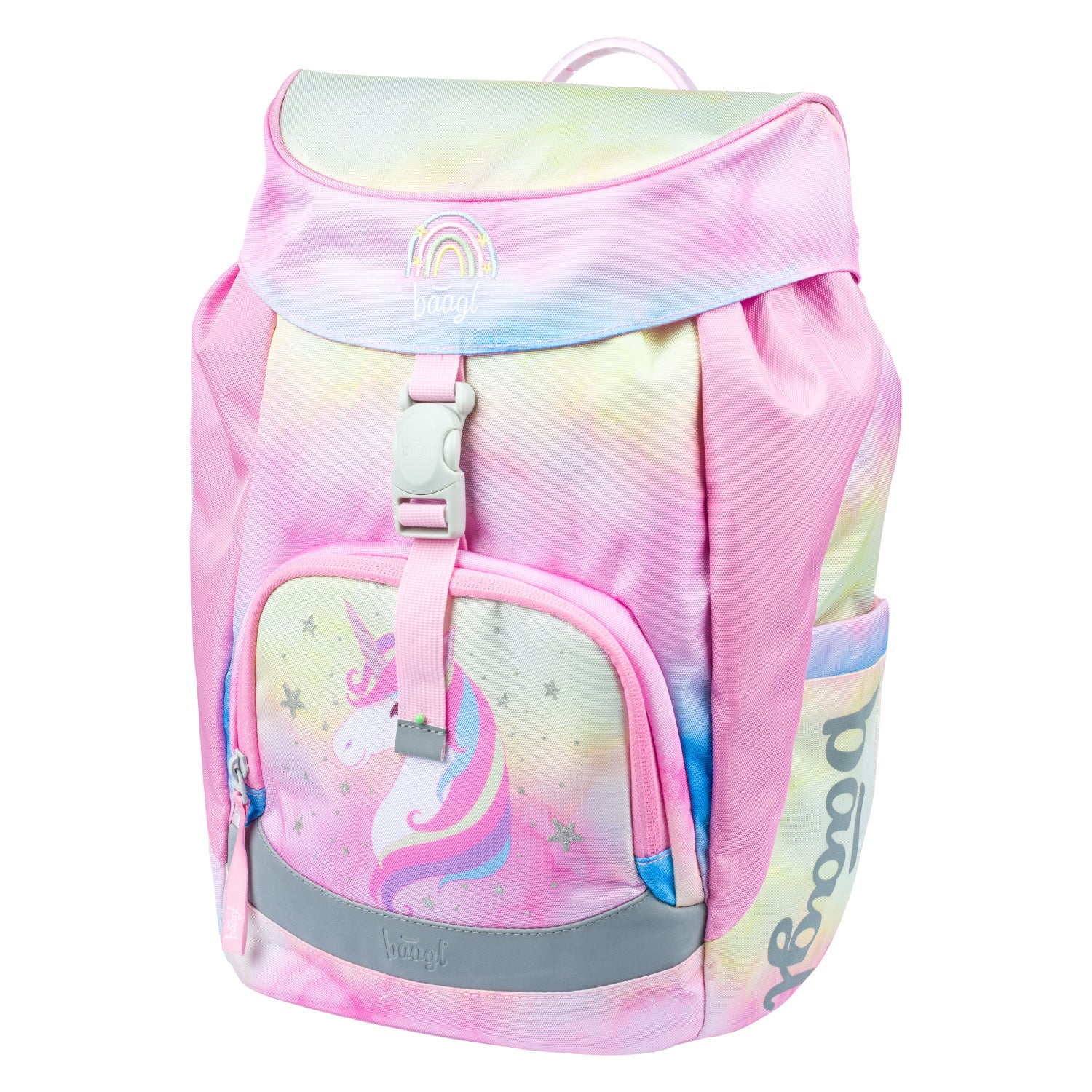 baagl-airy-rainbow-unicorn-sac-dos-scolaire-licorne image 2