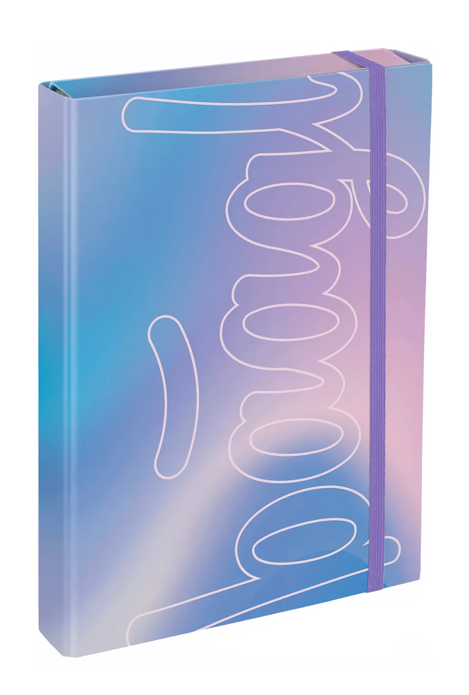 baagl-jumbo-sky-chemise-a4-lastique-bleu-ciel image 1