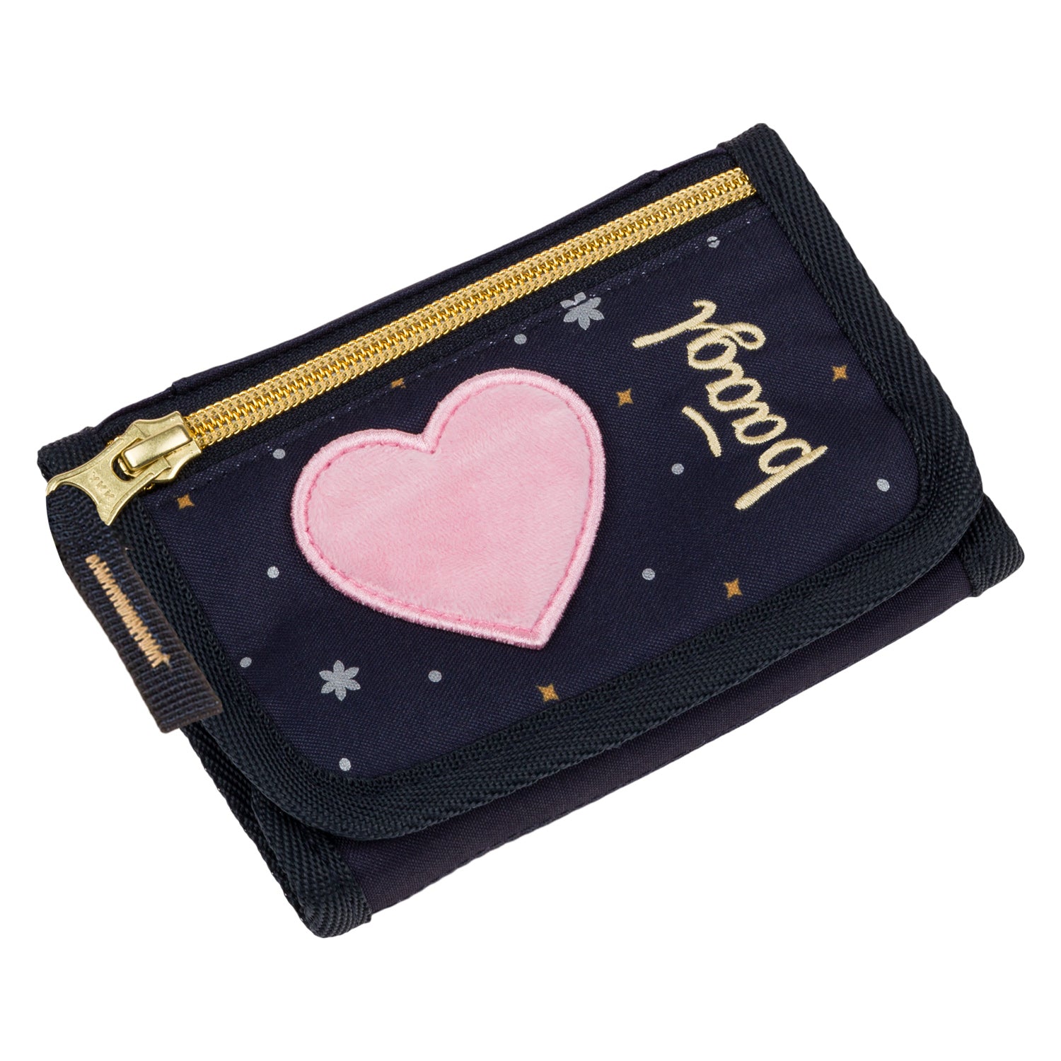 baagl-unicorn-gold-portefeuille-enfant-licorne image 2