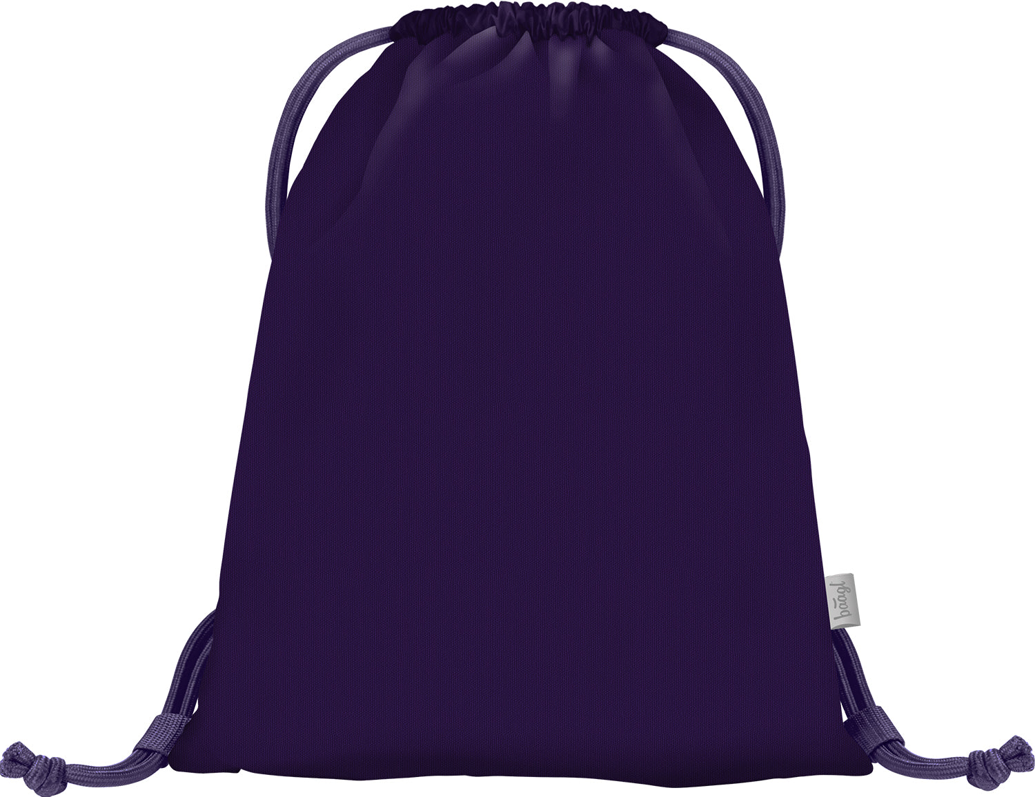 baagl-gym-sacks-plum-sac-de-sport-prune-cordon image 2