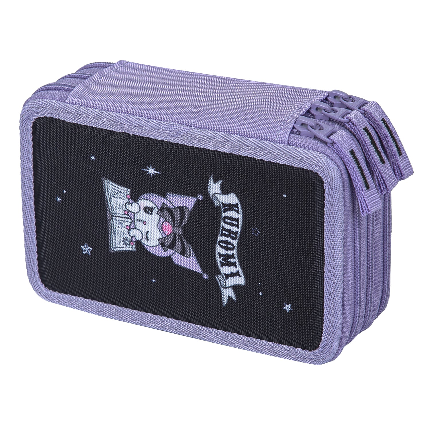 baagl-three-tier-trousse-3-compartiments-kuromi-dream image 1