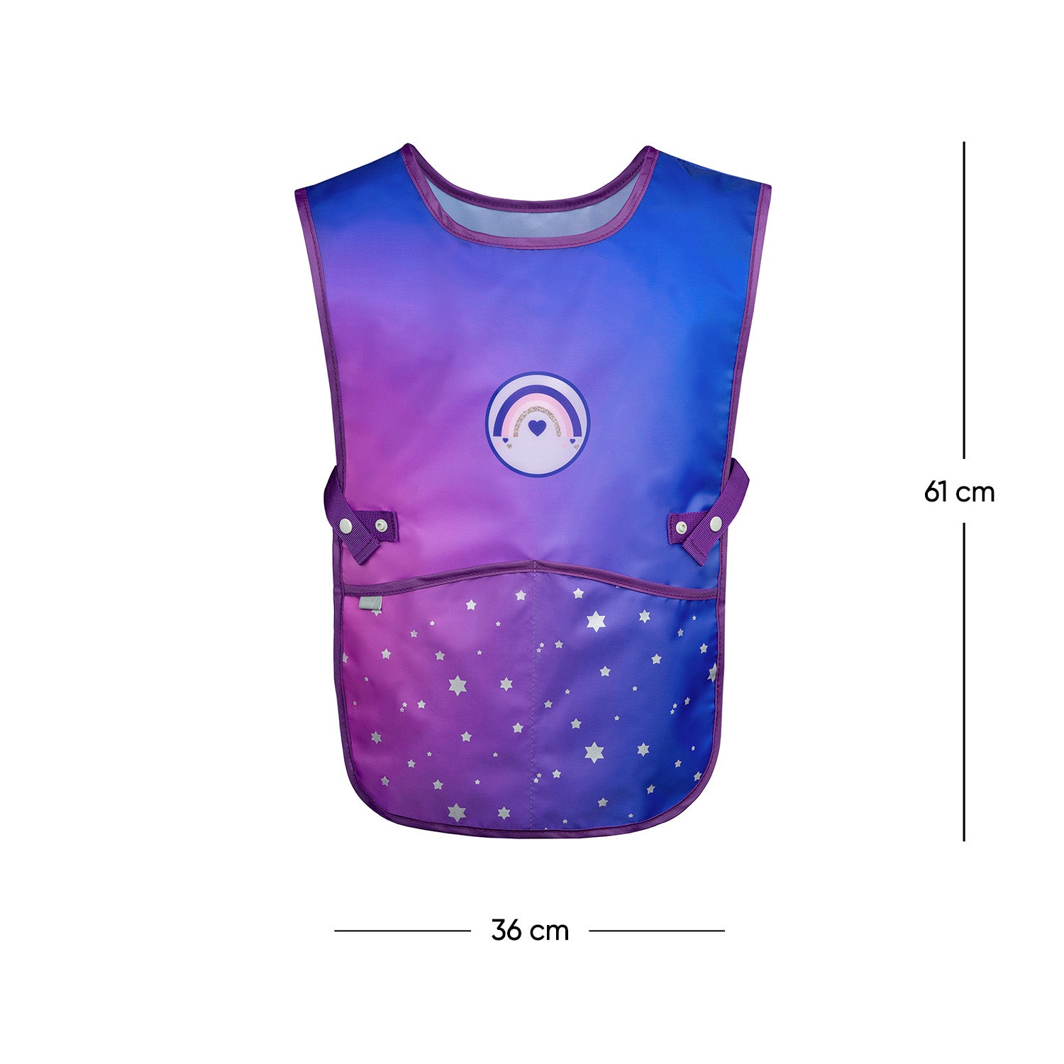 baagl-aprons-heart-tablier-enfant-lavable-2-poches image 4