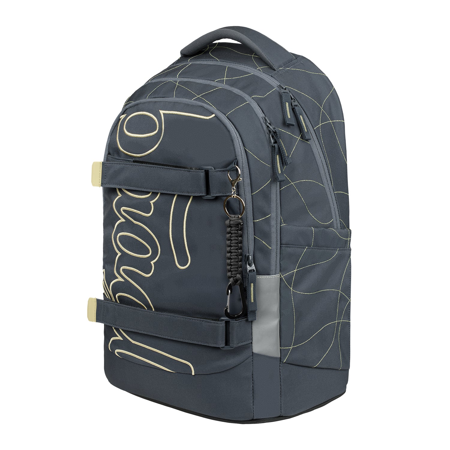 baagl-skate-max-wave-sac-dos-scolaire-r-glable-recycl image 2