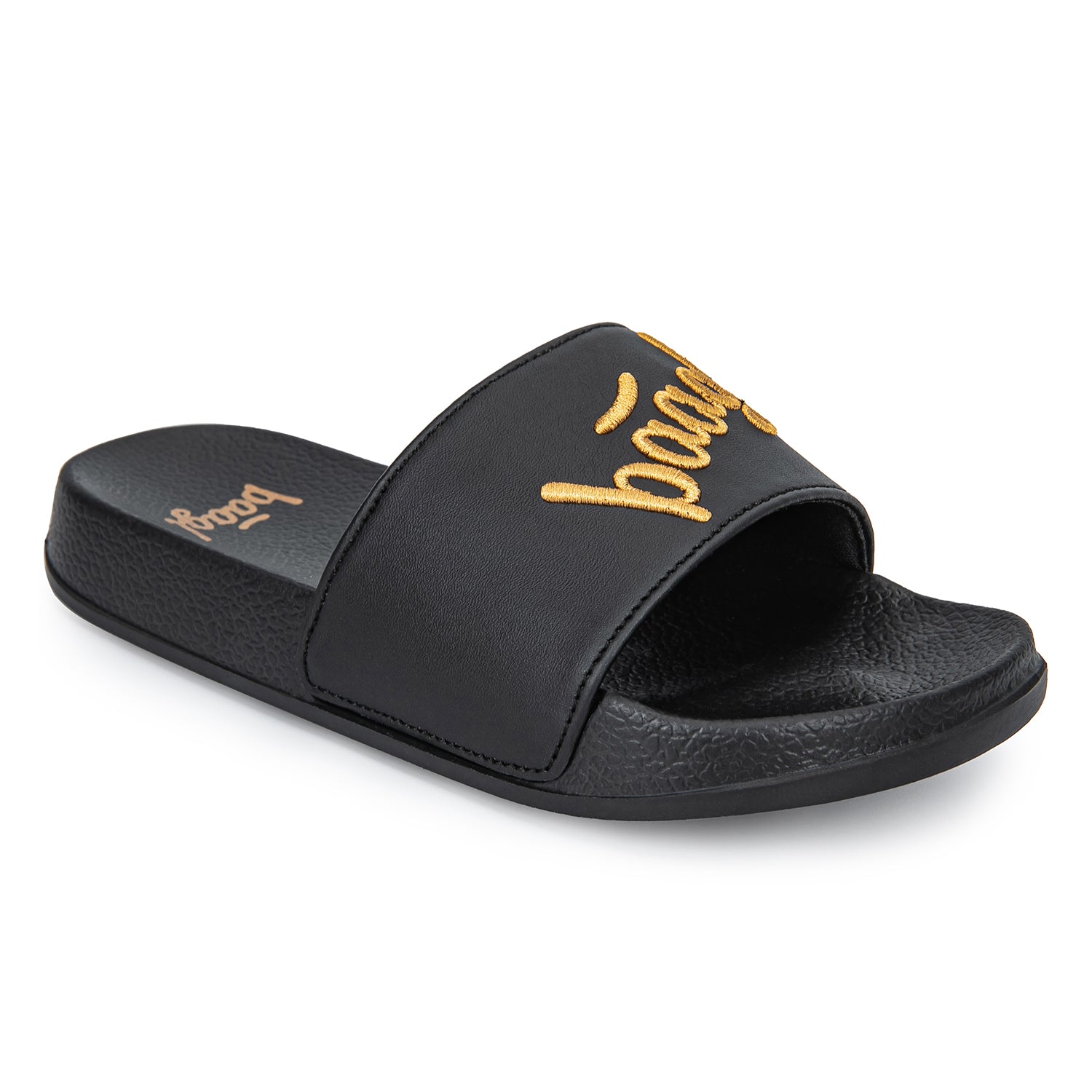 baagl-slippers-logo-gold-chaussons-taille-36-dor image 3
