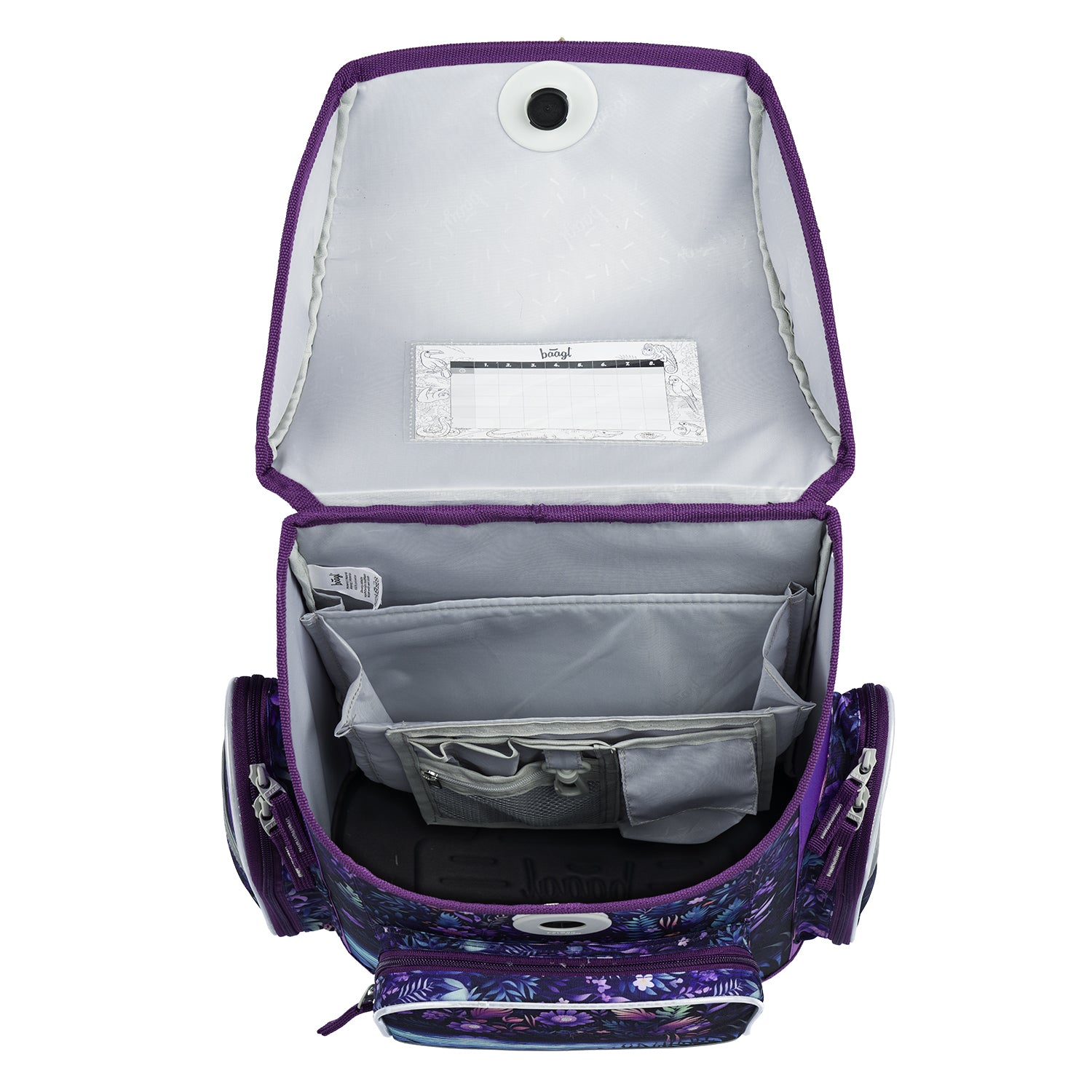 baagl-ergo-jungle-panda-cartable-3-pi-ces-panda-fille image 5