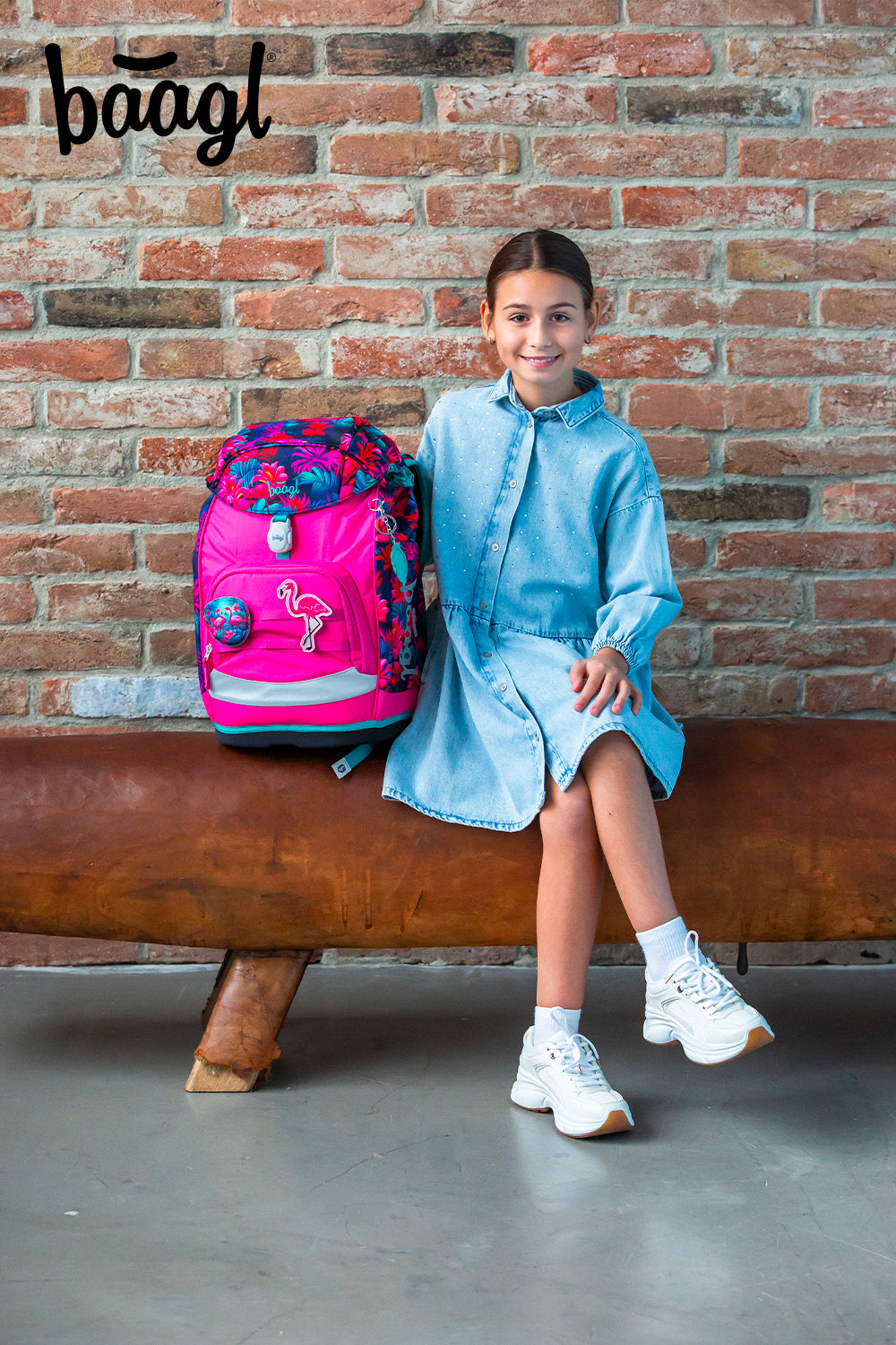 baagl-airy-plus-flamingos-ii-cartable-fille-cp-ergonomique image 8