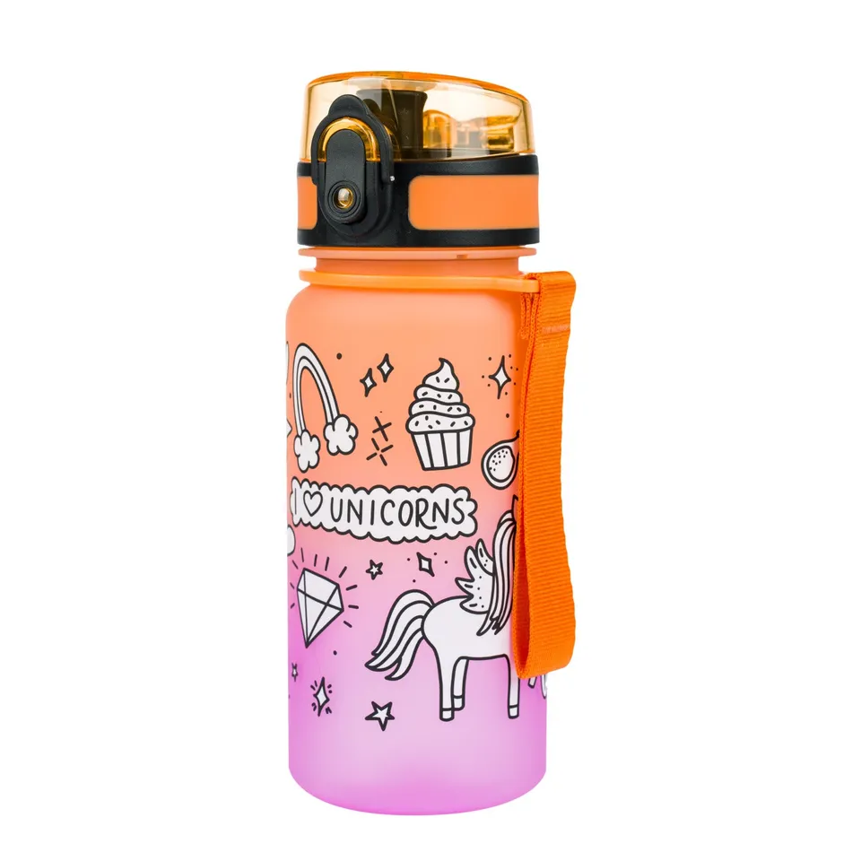 baagl-gradient-unicorn-gourde-enfant-350-ml-licorne image 1